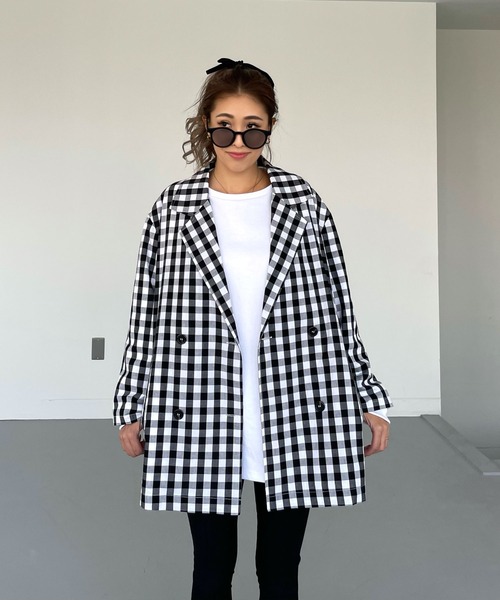 CHERI since1985(シェリ)の「ブロックチェックシャツ(シャツ/ブラウス・レディース・ブラック・FREE)」の22枚目の写真