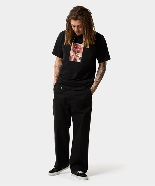 HUF(ハフ)の「BUBBLE TEE(Tシャツ/カットソー・メンズ・ホワイト/ブラック・M/L/XL/XXL/S)」の10枚目の写真
