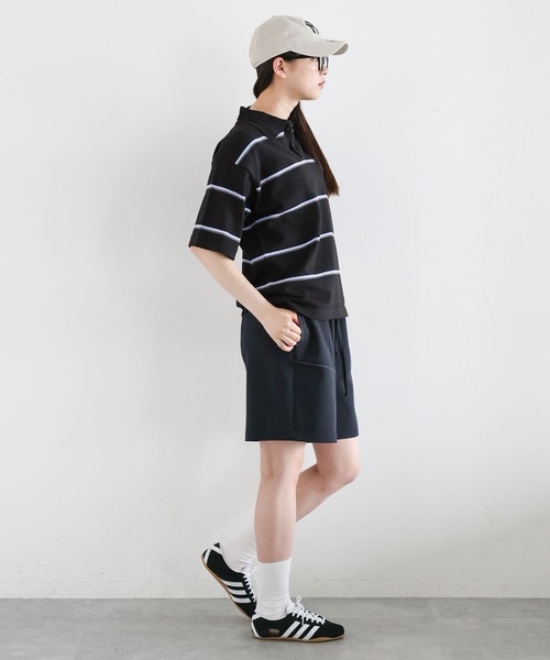 RAGEBLUE（レイジブルー）の「ボーダーニットポロシャツ（ポロシャツ・レディース・ブラック/レッド・FREE）」の17枚目の写真