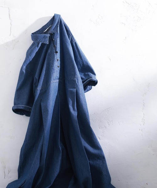 soulberry（ソウルベリー）の「【レギュラー丈】私の夏デニムワンピース（ワンピース・レディース・ブルー系その他・LL/L/M/4L/3L）」の9枚目の写真