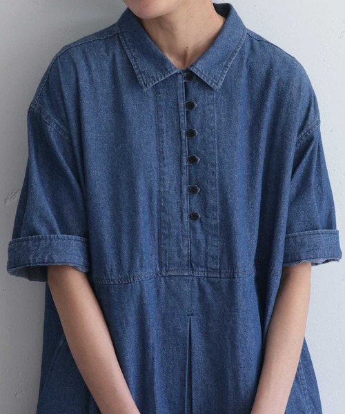 soulberry（ソウルベリー）の「【レギュラー丈】私の夏デニムワンピース（ワンピース・レディース・ブルー系その他・LL/L/M/4L/3L）」の13枚目の写真