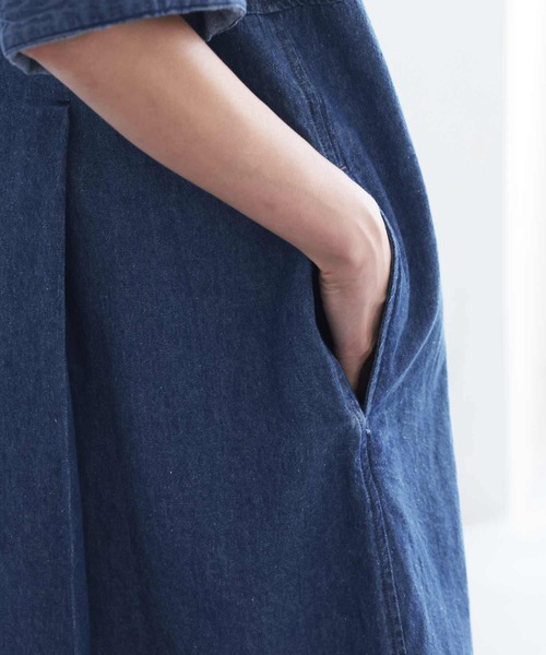 soulberry（ソウルベリー）の「【レギュラー丈】私の夏デニムワンピース（ワンピース・レディース・ブルー系その他・LL/L/M/4L/3L）」の18枚目の写真