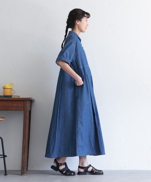 ❤️専用です★アルベロベロ❣️デニムワンピース レギュラー丈】私の夏デニムワンピース（ワンピース）｜soulberry