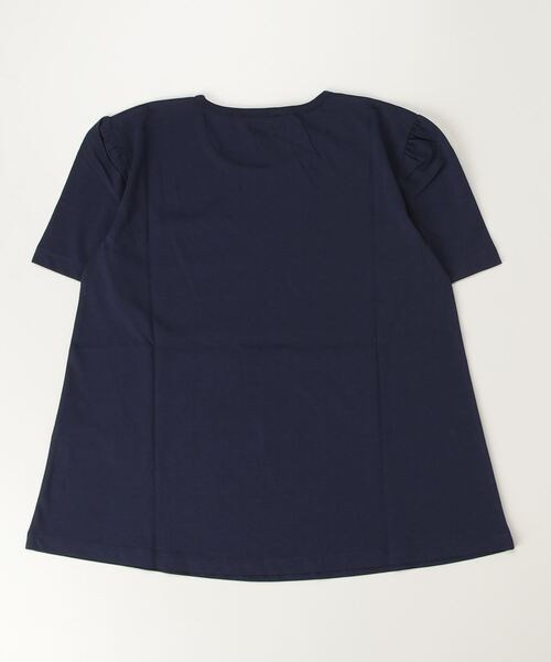 MAX&Co.(マックス アンド コー)の「Max&Co.(マックスアンドコー)Kids & Junior ブランドロゴ半袖Tシャツカットソー(Tシャツ/カットソー・キッズ・ピンク系その他/ネイビー・12Y/14Y/16Y)」の3枚目の写真