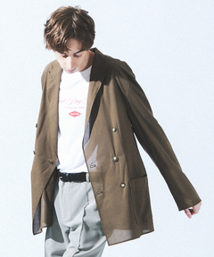 MILITARY DOCKING COLLARLESS JACKET（ミリタリージャケット）｜Ameri