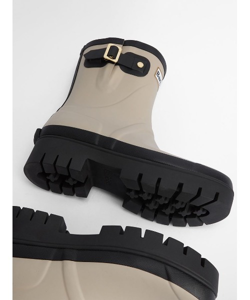 Barbour（バブアー）の「Raelynn サイドストラップ レインブーツ（レインシューズ・レディース・ブラック/ベージュ/オリーブ・3/4/5）」の7枚目の写真