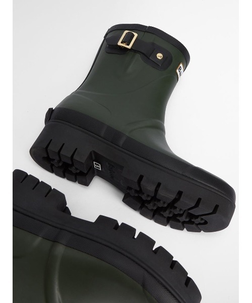 Barbour（バブアー）の「Raelynn サイドストラップ レインブーツ（レインシューズ・レディース・ブラック/ベージュ/オリーブ・3/4/5）」の22枚目の写真