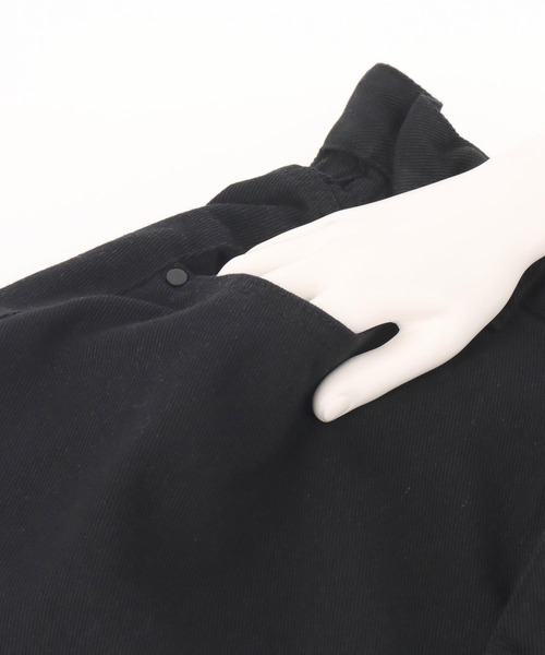 ANAP（アナップ）の「ベルト付き ロールアップ ウエスト ギャザー ツイル ショート パンツ（その他パンツ・レディース・ブラック/グレー系その他・FREE）」の15枚目の写真