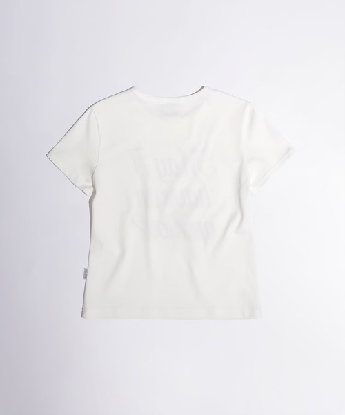 SCULPTOR(スカルプター)の「Opinion Tee(Tシャツ/カットソー・レディース・グリーン/ホワイト/パープル・SMALL/X-SMALL/MEDIUM)」の13枚目の写真