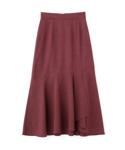 PROPORTION BODY DRESSING（プロポーションボディドレッシング）の「アシメフリルマーメイドスカート / 1215220611（スカート・レディース・グレー/ベージュ/ボルドー・SMALL/MEDIUM）」の13枚目の写真