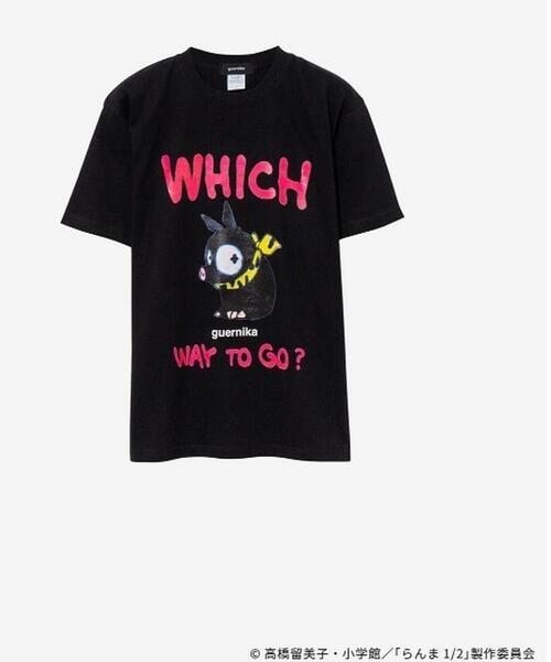 ROYAL FLASH（ロイヤルフラッシュ）の「Guernika/ゲルニカ/らんま1/2 Print T shirt / Pちゃん（Tシャツ/カットソー・メンズ・ブラック・L/M/XL/2XL）」の4枚目の写真