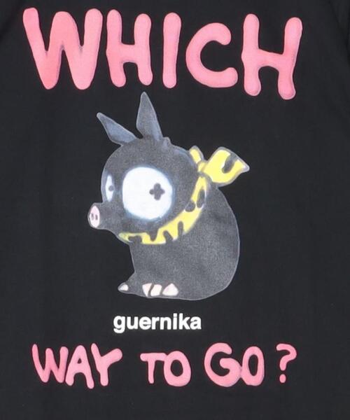 ROYAL FLASH（ロイヤルフラッシュ）の「Guernika/ゲルニカ/らんま1/2 Print T shirt / Pちゃん（Tシャツ/カットソー・メンズ・ブラック・L/M/XL/2XL）」の5枚目の写真