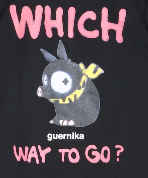 ROYAL FLASH（ロイヤルフラッシュ）の「Guernika/ゲルニカ/らんま1/2 Print T shirt / Pちゃん（Tシャツ/カットソー・メンズ・ブラック・L/M/XL/2XL）」の3枚目の写真