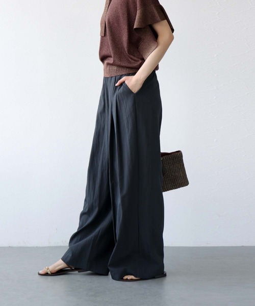 【ダンスクイーン】ブラックパンツ2607 Plus Size Tailored Straight Leg Pants | Karen Millen