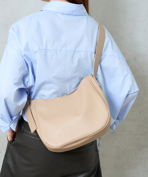 BIRTHDAY BAR（バースデイバー）の「フェイクレザーワンショルダーバッグ（トートバッグ・レディース・ブラック/サンドベージュ・0）」の12枚目の写真