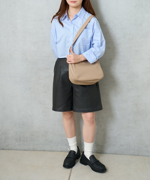 BIRTHDAY BAR（バースデイバー）の「フェイクレザーワンショルダーバッグ（トートバッグ・レディース・ブラック/サンドベージュ・0）」の14枚目の写真