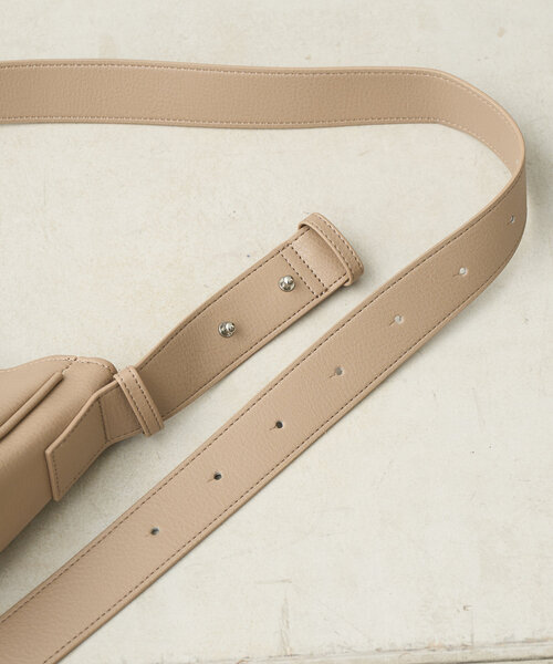 BIRTHDAY BAR（バースデイバー）の「フェイクレザーワンショルダーバッグ（トートバッグ・レディース・ブラック/サンドベージュ・0）」の22枚目の写真