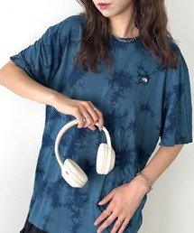 THE NORTH FACE（ザノースフェイス）の「国内未発売 THE NORTH FACE(ザ・ノースフェイス)/ワンポイントロゴ クルーネック 半袖 Tシャツ/MINI LOGO DYED S/S R/TEE（Tシャツ/カットソー・メンズ）」