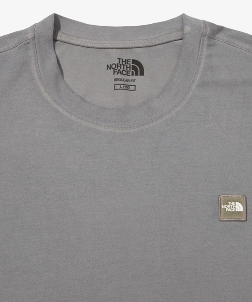 THE NORTH FACE(ザノースフェイス)の「国内未発売 THE NORTH FACE(ザ・ノースフェイス)/ワンポイントロゴ クルーネック 半袖 Tシャツ/MINI LOGO DYED S/S R/TEE(Tシャツ/カットソー・レディース・ブルー/グレー/コーラルピンク・XL/XXL/L/M/S)」の5枚目の写真