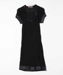 RED VALENTINO レッドバレンティノ　フルジップ　ワンピース　黒 RED VALENTINO(レッドヴァレンティノ) ワンピース(レディース