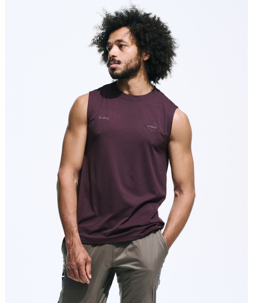 F.C.Real Bristol(エフシーレアルブリストル)の「S/L WORKOUT TOP(Tシャツ/カットソー・メンズ・ブラック/チャコールグレー/バーガンディー・SMALL/MEDIUM/LARGE/X-LARGE/XX-LARGE)」の4枚目の写真