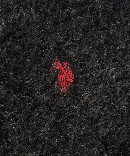 U.S. POLO ASSN.(ユーエスポロアッスン)の「RANAN/solleim別注【U.S.POLO ASSN.】刺繍ボアブルゾン(ブルゾン・レディース・アイボリー/ブラック・M/L/LL)」の15枚目の写真