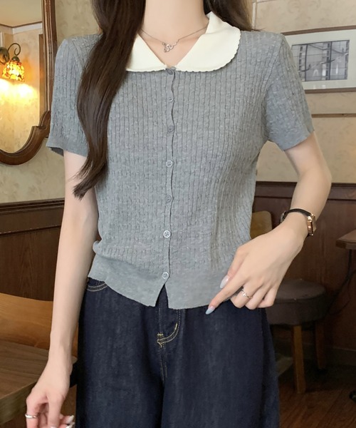 【Malymoon】リュバンニットガーリーキャット/グレー Malymoon】リュバンニットガーリーキャット/グレー コスプレ衣装