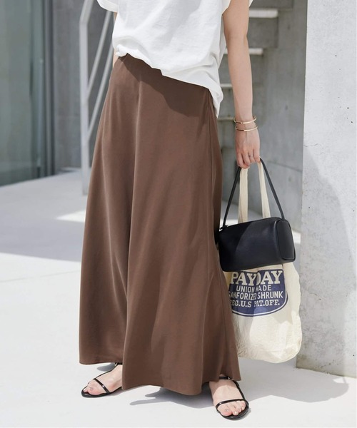 3サイズ展開/WEB限定/追加4》フィブリルマーメイドフレアスカート