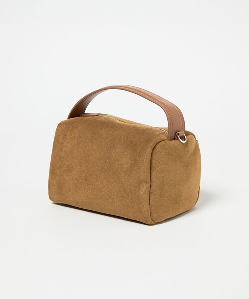 ECODECO ユナイデッドアローズ　ファーショルダーバッグ ベージュ ECODECO ユナイデッドアローズ ファーショルダーバッグ ベージュ