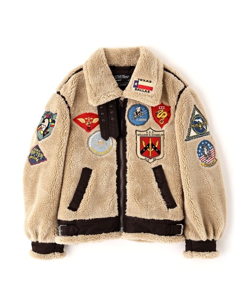 ⑭AVIREX【40】 米国製 A-2 TOPGUN◇MA-1 gpz ハーレー ⑭AVIREX【40