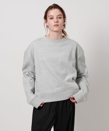 ＜ASTRAET＞コットン ウラケ クルーネックスウェット UNISEX