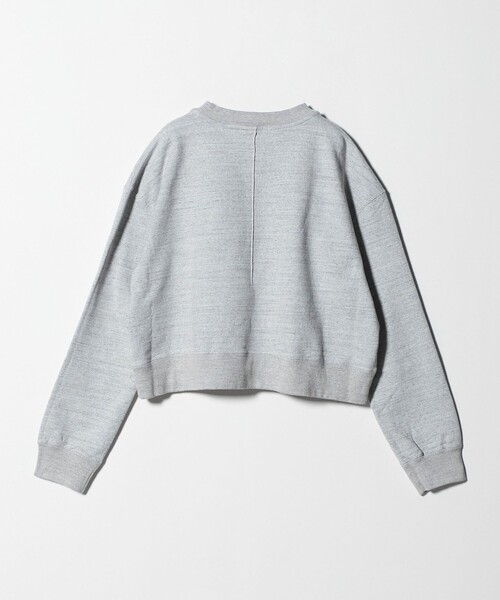 ASTRAET(アストラット)の「<ASTRAET>コットン ウラケ クルーネックスウェット UNISEX(スウェット・レディース・ダークブラウン/ライトグレー・FREE)」の13枚目の写真