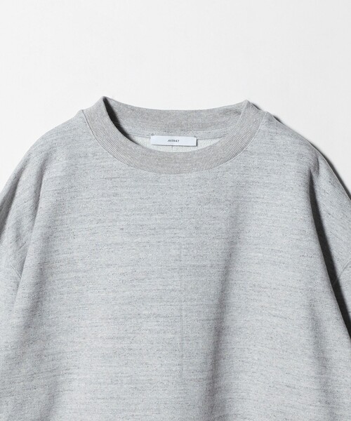ASTRAET(アストラット)の「<ASTRAET>コットン ウラケ クルーネックスウェット UNISEX(スウェット・レディース・ダークブラウン/ライトグレー・FREE)」の14枚目の写真