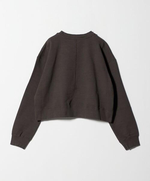 ASTRAET(アストラット)の「<ASTRAET>コットン ウラケ クルーネックスウェット UNISEX(スウェット・レディース・ダークブラウン/ライトグレー・FREE)」の20枚目の写真
