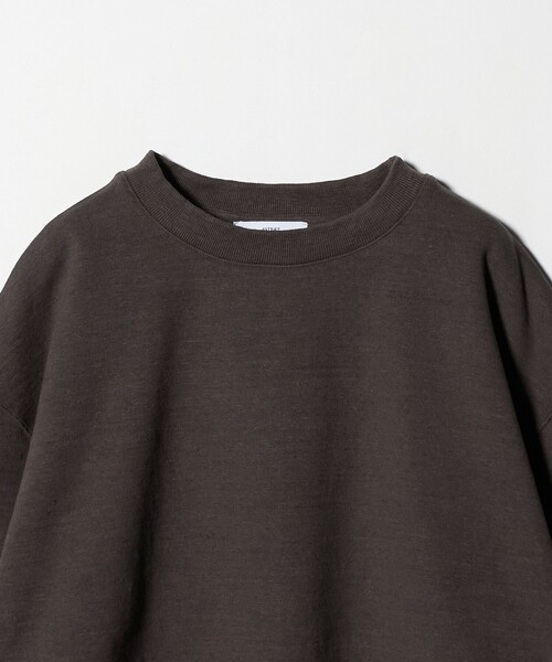 ASTRAET(アストラット)の「<ASTRAET>コットン ウラケ クルーネックスウェット UNISEX(スウェット・レディース・ダークブラウン/ライトグレー・FREE)」の21枚目の写真