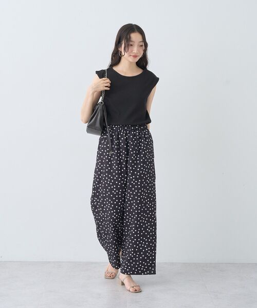 earth music&ecology（アースミュージックアンドエコロジー）の「アソートリラックスパンツ（その他パンツ・レディース・ブラック/ドット/その他14・FREE）」の4枚目の写真