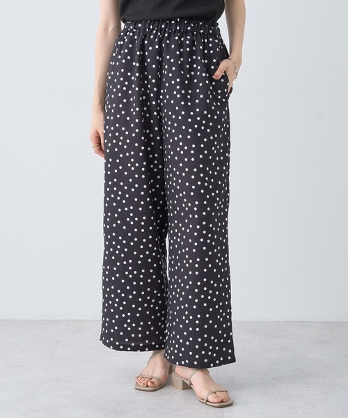 earth music&ecology（アースミュージックアンドエコロジー）の「アソートリラックスパンツ（その他パンツ・レディース・ブラック/ドット/その他14・FREE）」の2枚目の写真