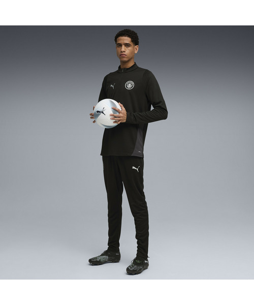 PUMA(プーマ)の「PUMA プーマ メンズ マンチェスターシティ FC トレーニング クォータージッ(Tシャツ/カットソー・メンズ・ブルー系その他/ブラック×シルバー/グリーン系その他/ピンク・SMALL/X-LARGE/MEDIUM/LARGE/X-SMALL)」の19枚目の写真