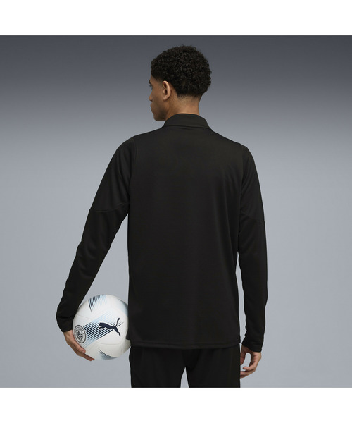 PUMA(プーマ)の「PUMA プーマ メンズ マンチェスターシティ FC トレーニング クォータージッ(Tシャツ/カットソー・メンズ・ブルー系その他/ブラック×シルバー/グリーン系その他/ピンク・SMALL/X-LARGE/MEDIUM/LARGE/X-SMALL)」の18枚目の写真