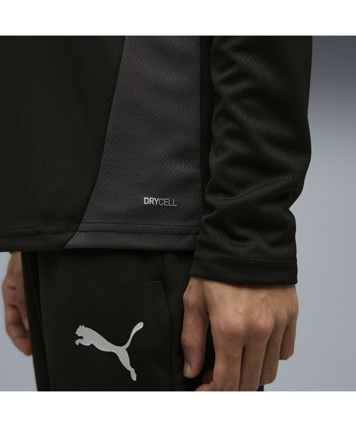 PUMA(プーマ)の「PUMA プーマ メンズ マンチェスターシティ FC トレーニング クォータージッ(Tシャツ/カットソー・メンズ・ブルー系その他/ブラック×シルバー/グリーン系その他/ピンク・SMALL/X-LARGE/MEDIUM/LARGE/X-SMALL)」の17枚目の写真