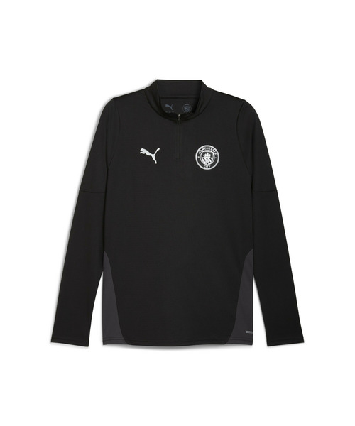PUMA(プーマ)の「PUMA プーマ メンズ マンチェスターシティ FC トレーニング クォータージッ(Tシャツ/カットソー・メンズ・ブルー系その他/ブラック×シルバー/グリーン系その他/ピンク・SMALL/X-LARGE/MEDIUM/LARGE/X-SMALL)」の16枚目の写真