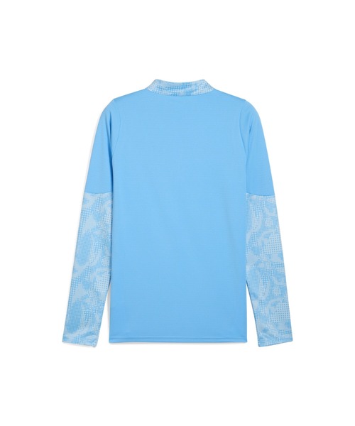 PUMA(プーマ)の「PUMA プーマ メンズ マンチェスターシティ FC トレーニング クォータージッ(Tシャツ/カットソー・メンズ・ブルー系その他/ブラック×シルバー/グリーン系その他/ピンク・SMALL/X-LARGE/MEDIUM/LARGE/X-SMALL)」の10枚目の写真