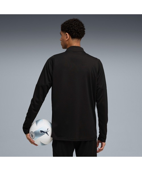 PUMA(プーマ)の「PUMA プーマ メンズ マンチェスターシティ FC トレーニング クォータージッ(Tシャツ/カットソー・メンズ・ブルー系その他/ブラック×シルバー/グリーン系その他/ピンク・SMALL/X-LARGE/MEDIUM/LARGE/X-SMALL)」の13枚目の写真