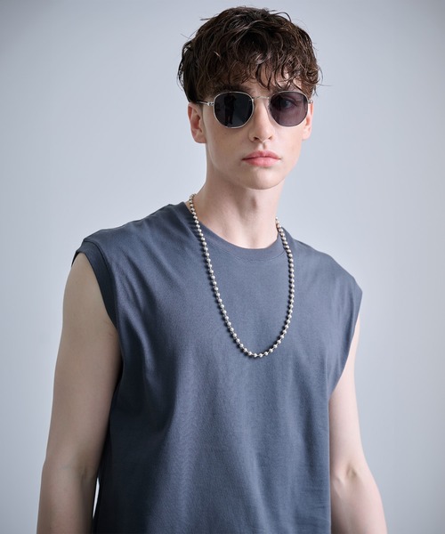NUMBER (N)INE（ナンバーナイン）の「【NUMBER(N)INE/ナンバーナイン】METAL FRAME SUNGLASSES / アイウェア / サングラス / UVカット（サングラス・メンズ・クリア/ブラック・FREE）」の9枚目の写真