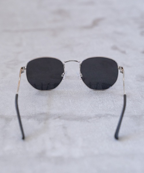 NUMBER (N)INE（ナンバーナイン）の「【NUMBER(N)INE/ナンバーナイン】METAL FRAME SUNGLASSES / アイウェア / サングラス / UVカット（サングラス・メンズ・クリア/ブラック・FREE）」の21枚目の写真