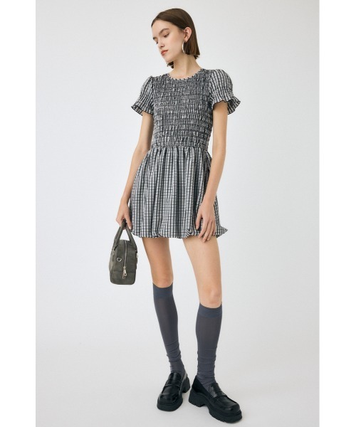 moussy GATHER BALLOON ミニドレス GATHER BALLOON ミニドレス（ワンピース）｜MOUSSY（マウジー