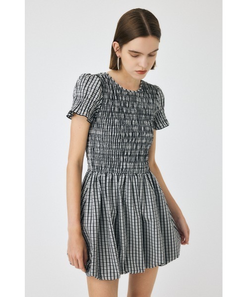 moussy GATHER BALLOON ミニドレス GATHER BALLOON ミニドレス（ワンピース）｜MOUSSY（マウジー