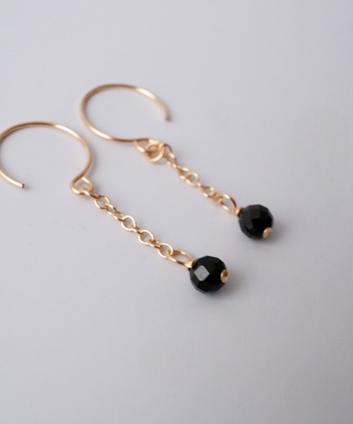 CERCA（チェルカ）の「SARINOHANA/天然石チェーンピアス/14KGF（ピアス（両耳用）・レディース・A/B/C/D/E/F/G・FREE）」の10枚目の写真