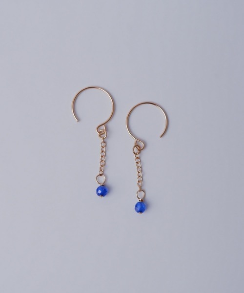 CERCA（チェルカ）の「SARINOHANA/天然石チェーンピアス/14KGF（ピアス（両耳用）・レディース・A/B/C/D/E/F/G・FREE）」の12枚目の写真