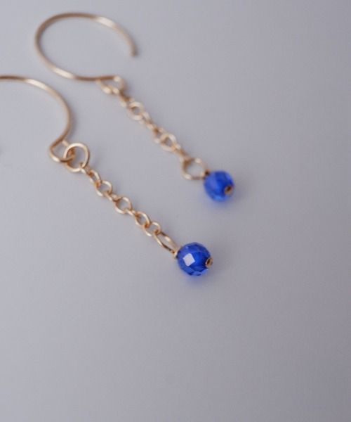 CERCA（チェルカ）の「SARINOHANA/天然石チェーンピアス/14KGF（ピアス（両耳用）・レディース・A/B/C/D/E/F/G・FREE）」の14枚目の写真